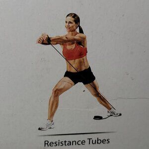 Golds Gym Boot Camp Resistance Trainer Tubes Bands New In Package